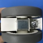 Medical trolley wheel with brake for hospital bed - Image 4